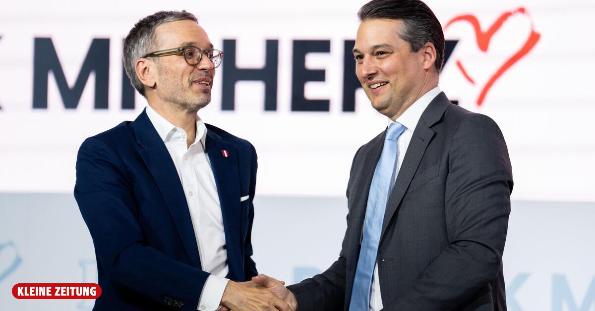 Wiener FPÖ-Parteitag:Nepp wiedergewählt, Vilimsky-Sager zu „Remigration“