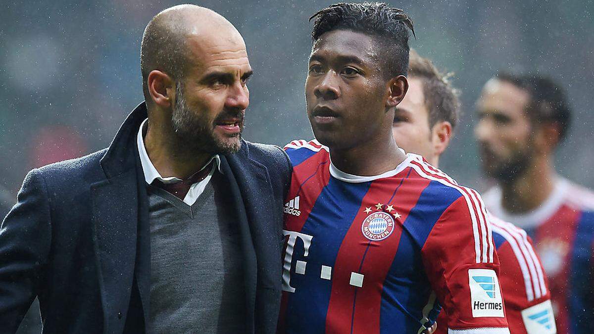 Bald wieder vereint? Pep will David Alaba