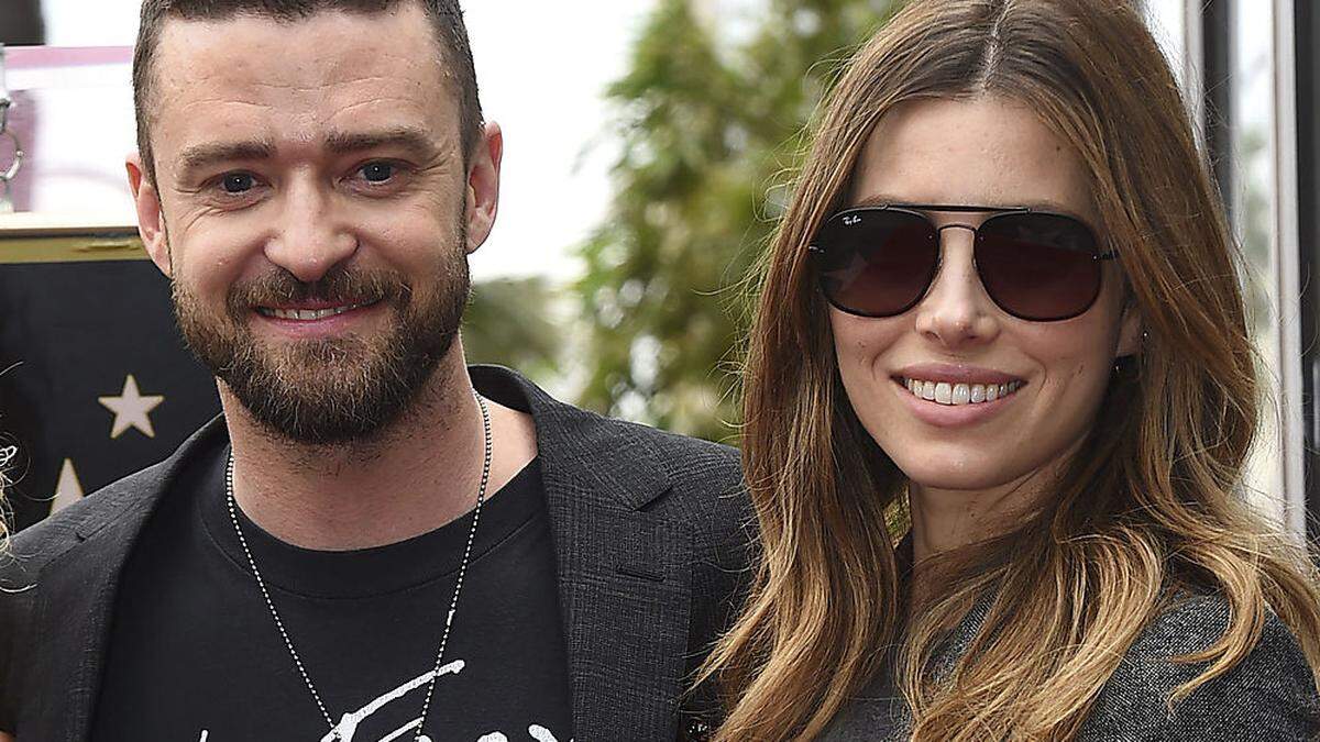 Justin Timberlake und Jessica Biel