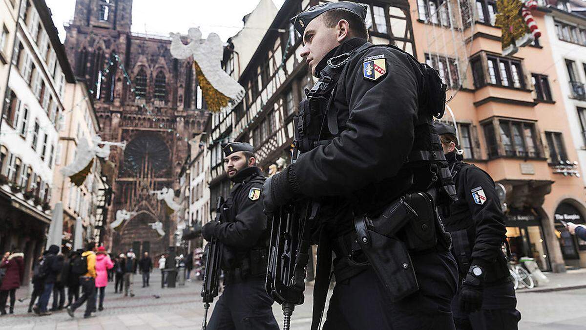 Starke Kontrollen in Straßburg