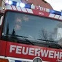 Ein Einsatztrupp der Berufsfeuerwehr Graz rückte nach Graz-Liebenau aus