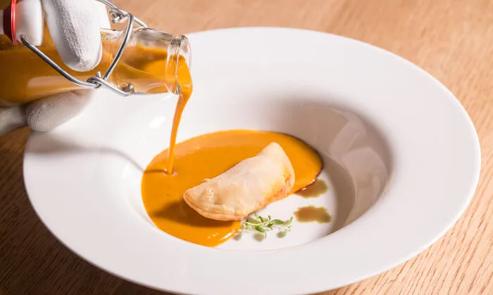 Die raffiniert zubereiteten Speisen werden zu einem guten Preis-Leistungs-Verhältnis angeboten