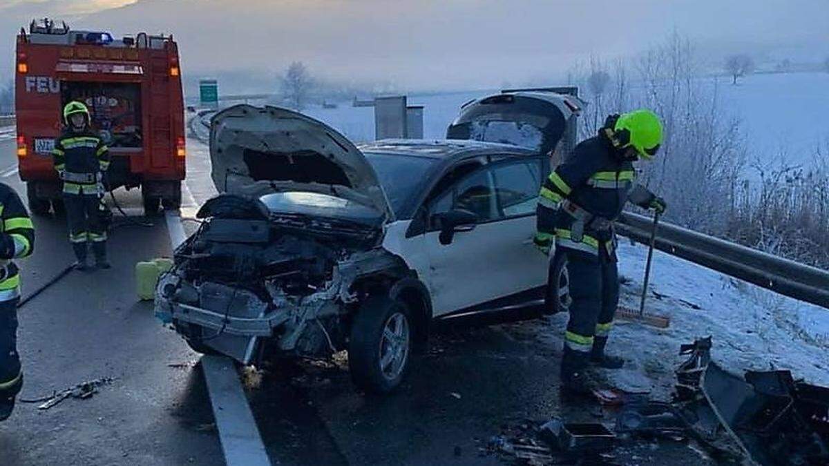 Unfall auf der A9