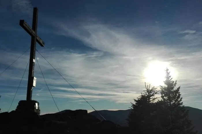 Abendstimmung am Steinplan von Erika Kollmann.