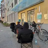 Vor dem Amt in der Kumpfgasse gibt es bis zum 2. Jänner eine Warteschlange