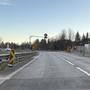 Die Baustelle auf Höhe Gräberntunnel in Fahrtrichtung Wolfsberg