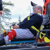 Martin Hoi bei seinem Weltrekordversuch