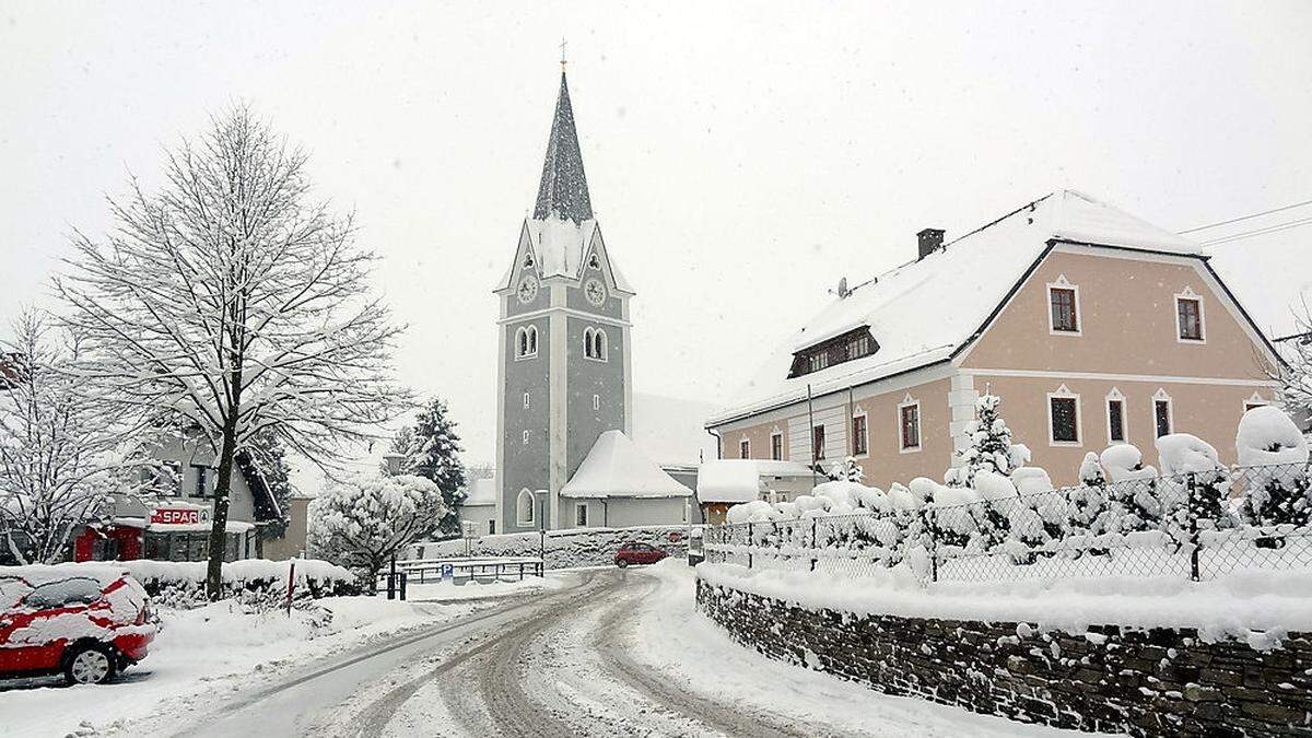 Die Ortsdurchfahrt von St. Georgen