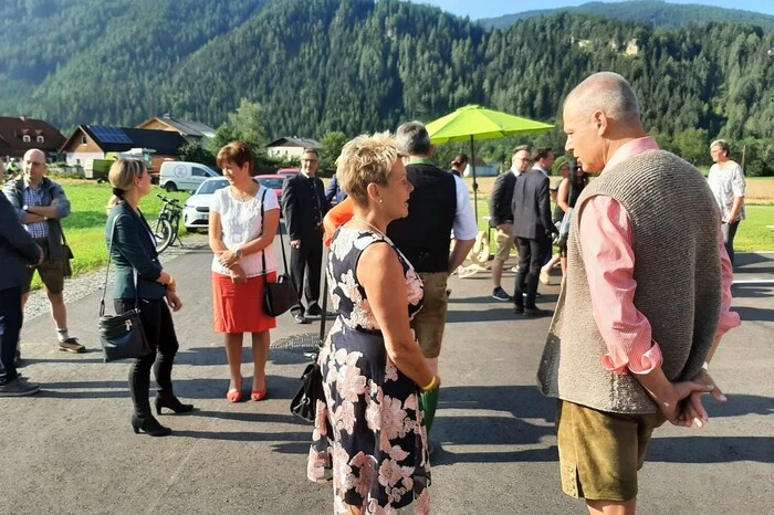 Viele Besucher waren bei der Eröffnung dabei.