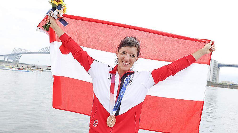 Magdalena Lobnig holte die vierte Medaille für Österreich bei den Olympischen Spielen in Tokio.