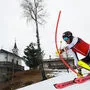 Manuel Feller beim Training in Lienz