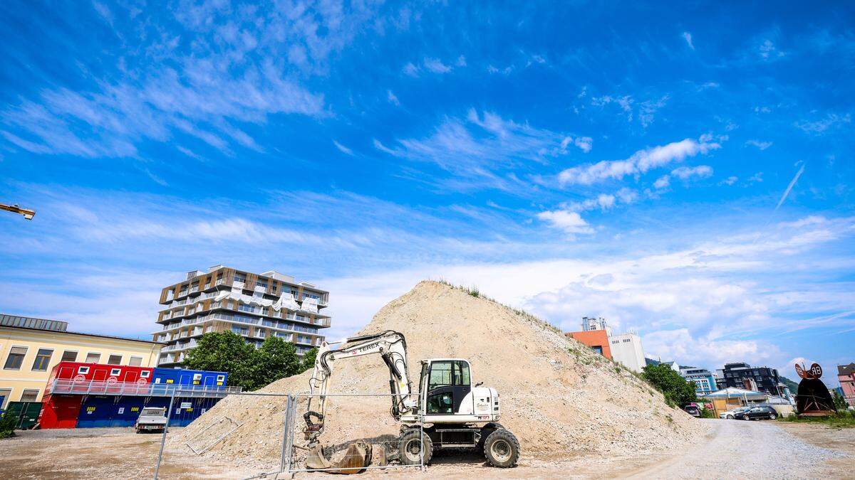 Graz baut - und ist im Landeshauptstadt-Vergleich besonders billig, hier etwa Reininghaus