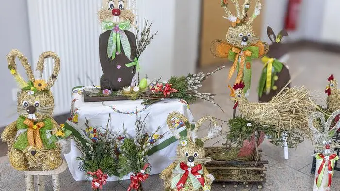 Den Frühling haben Hobbykünstler am Wochenende in den Kultursaal Gurnitz geholt.