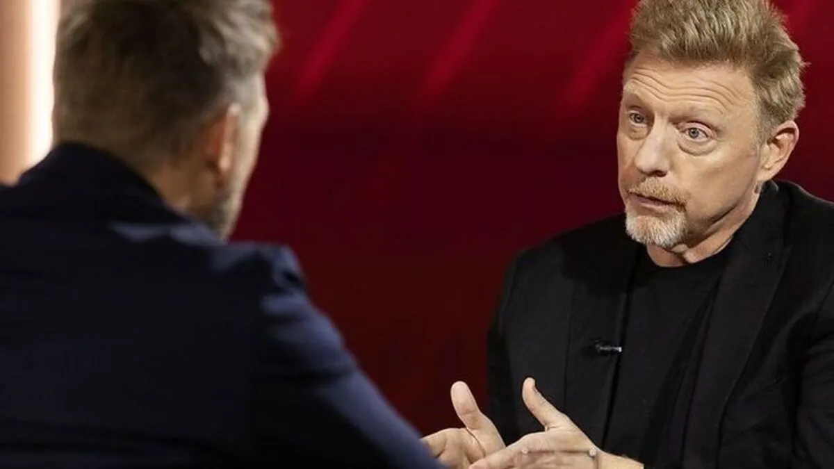 Boris Becker im Interview auf Sat.1