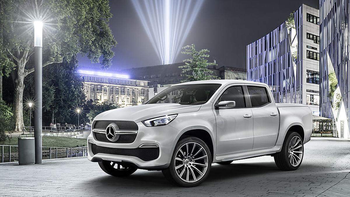 Das Showcar Mercedes Concept X-Class