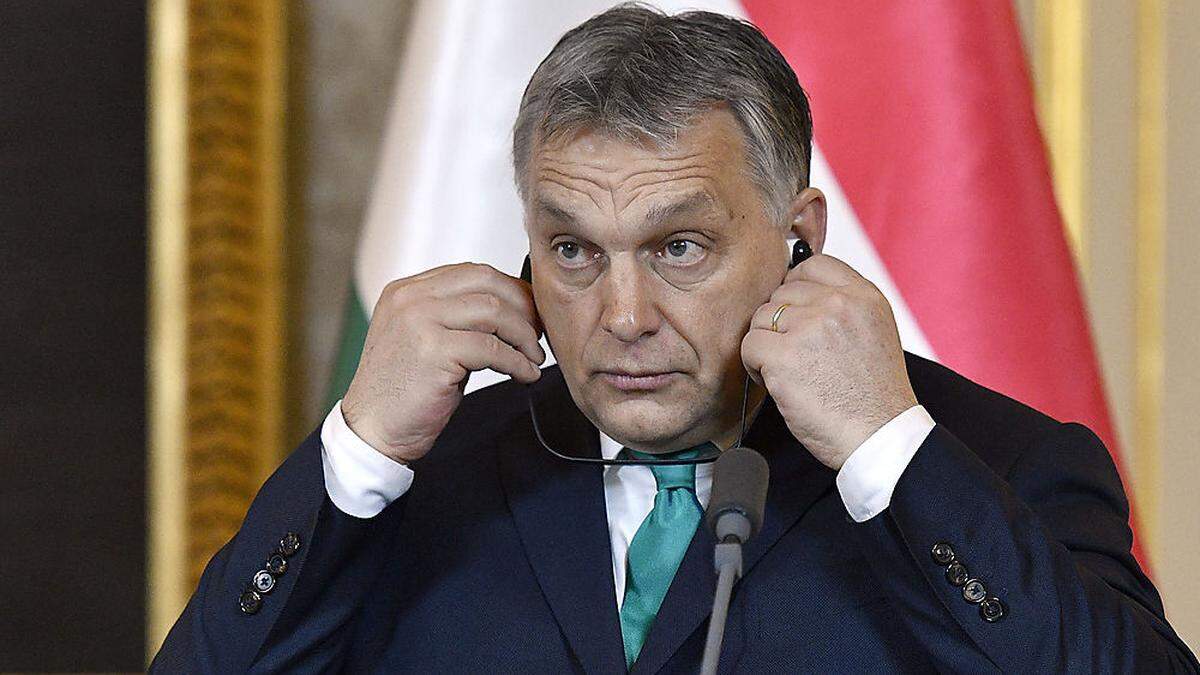 Ungarns Ministerpräsident Viktor Orban