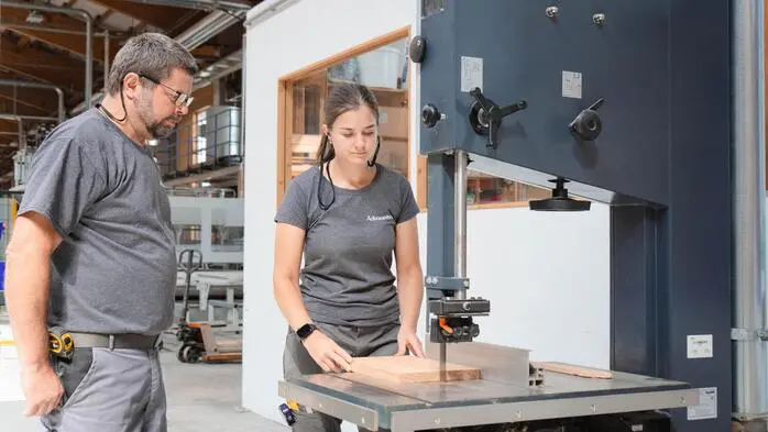 Zwischen sechs Lehrberufen können Jugendliche bei der Admonter Holzindustrie wählen