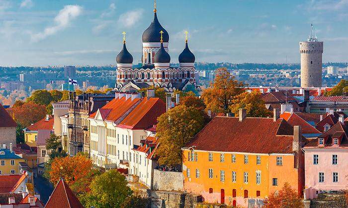 Die Altstadt von Tallinn, Estland