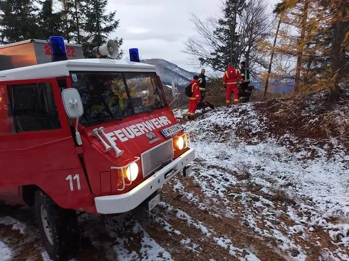 Auch die Rettungshundestaffel war im Einsatz