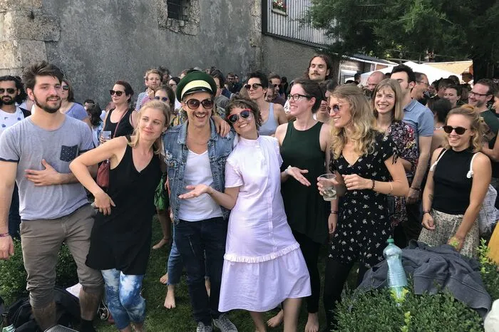 Schauspieler Michael Ostrowski war Teil der Gloria Allstars und bester Laune