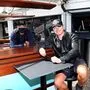 Gabalier heute bei den Vorbereitungen auf seinen Einsatz 