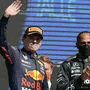 Auch in Sao Paulo blickt alles auf das Duell zwischen Max Verstappen (links) und Lewis Hamilton