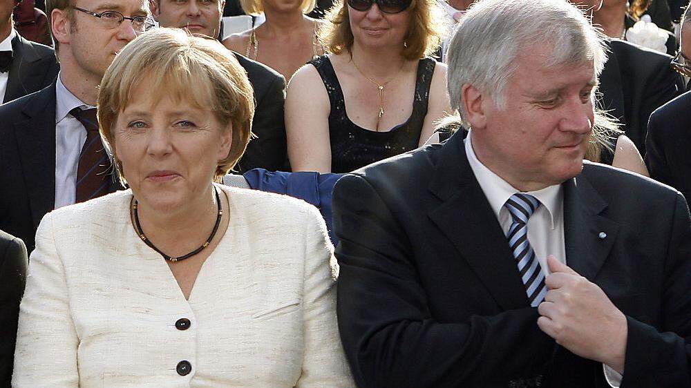 Angela Merkel und Horst Seehofer: Weiter auf Konfrontationskurs