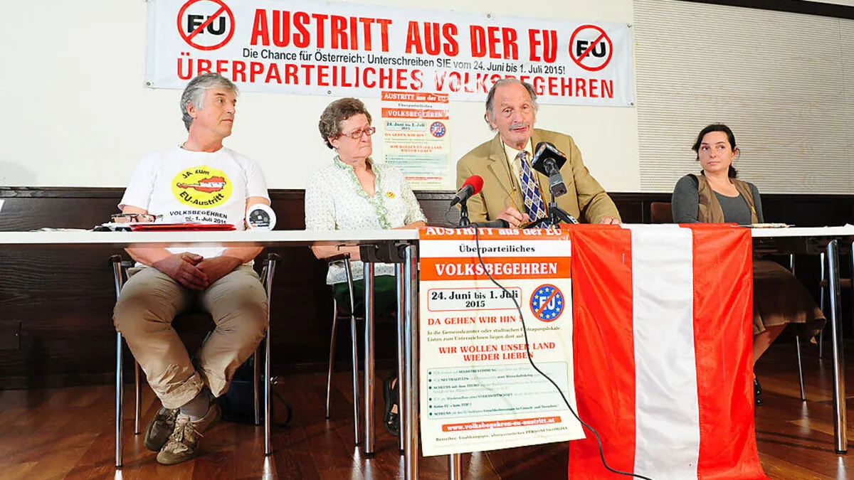 Volksbegehren zum Austritt aus der EU