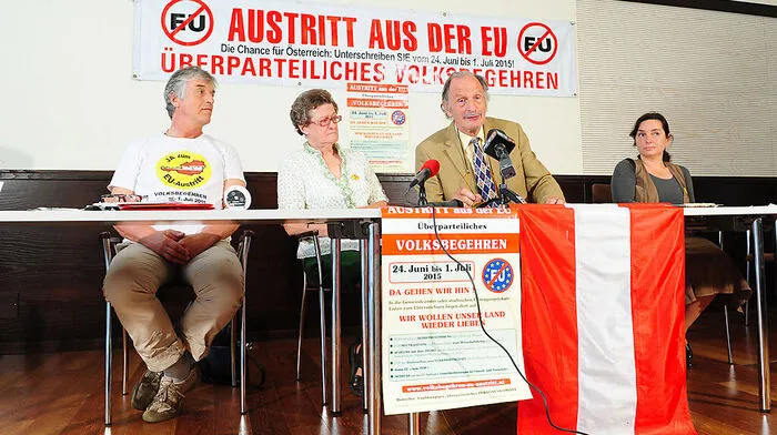 Volksbegehren zum Austritt aus der EU