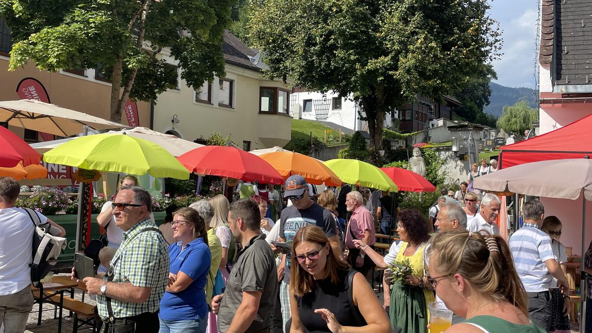 In Lassing wurden die „Steirische Roas“ und das traditionelle Dorffest gemeinsam gefeiert