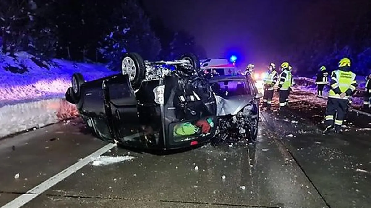 Schwerer Unfall Samstagabend auf der A 2