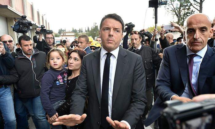 Premier Renzi in Camerino