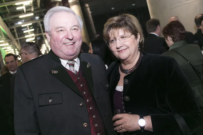 LH Hermann Schützenhöfer mit seiner Frau Marianne
