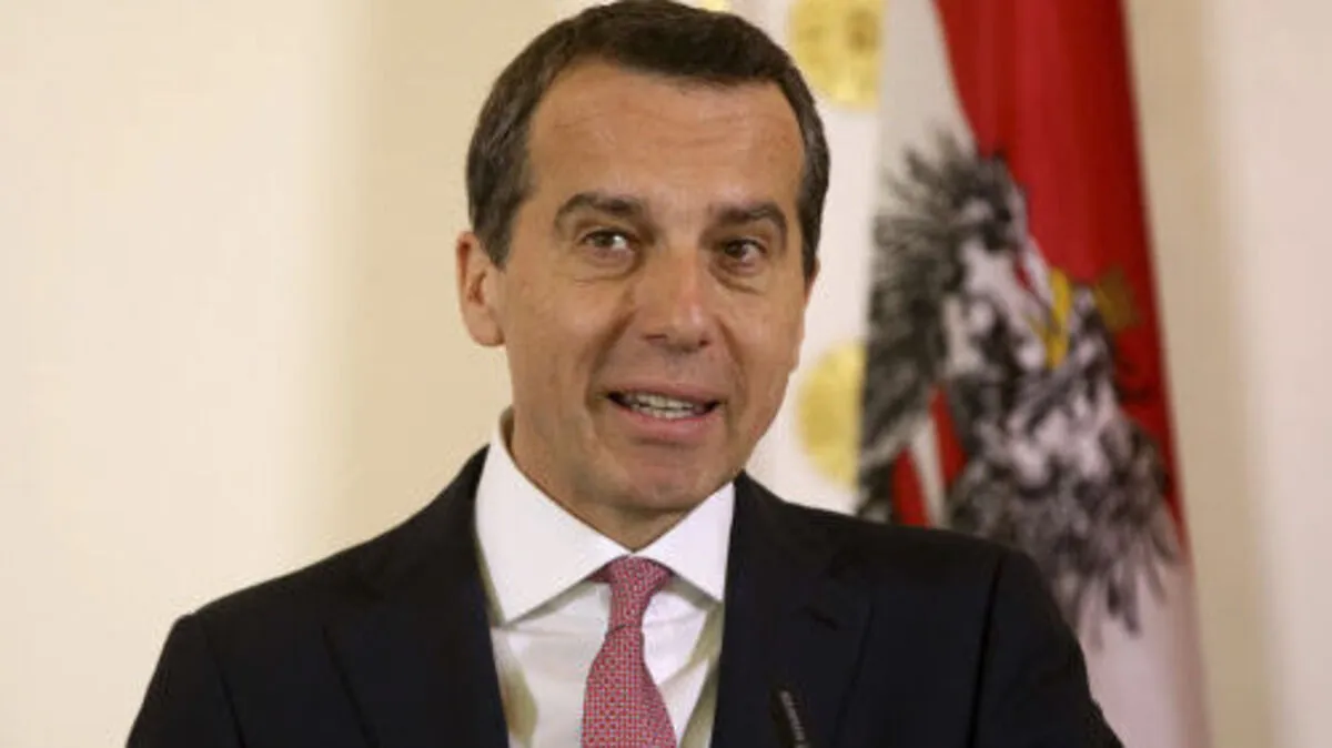 Kanzler Christian Kern