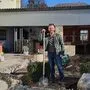 Baustelle Gastgarten: Niklas Stopper vom Restaurant Römerhof in Leibnitz rüstet sich für die Schanigarten-Öffnung