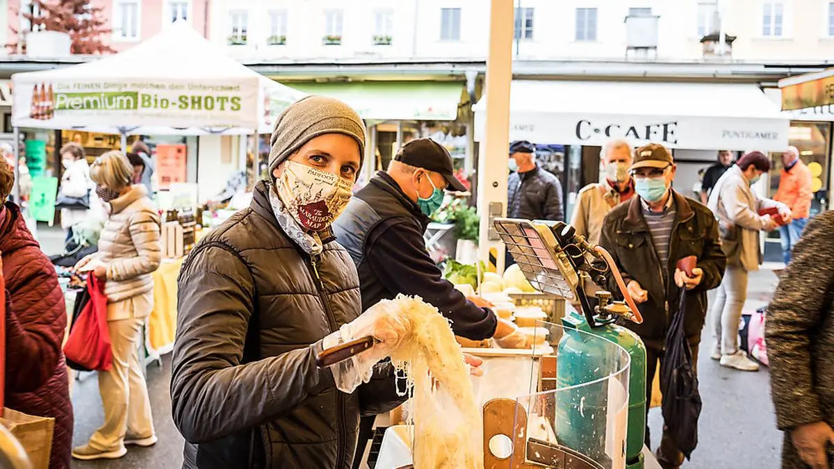 Bei Barbara Geith decken sich viele jede Woche mit Sauerkraut ein.