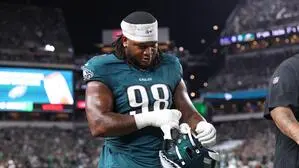 Jalen Carter musste vom Feld