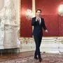 Sebastian Kurz  im Winterpalais im Umfeld des Interviews 