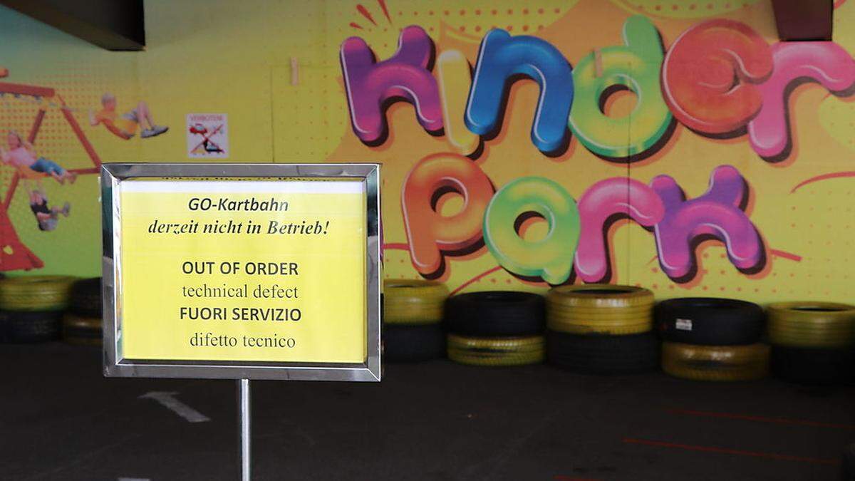 Nicht in Betrieb ist derzeit die Kinder-Go-Kart-Bahn im Museum	
