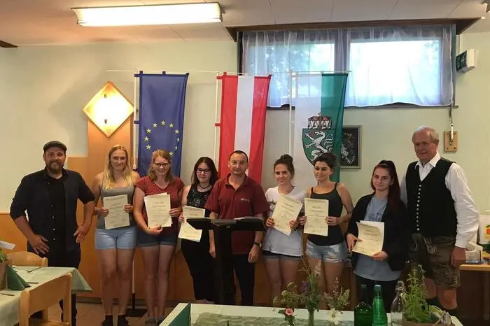 Siegergruppe der Gruppenwettbewerbe