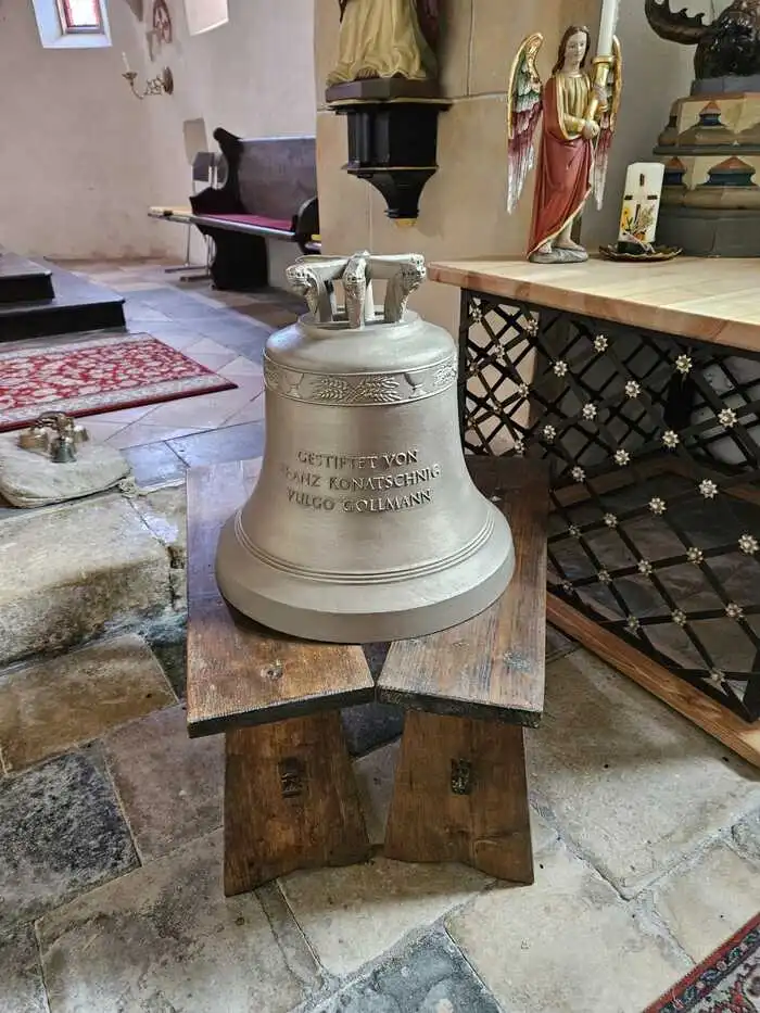 Die neue Glocke gesponsert von Franz Konatschnig