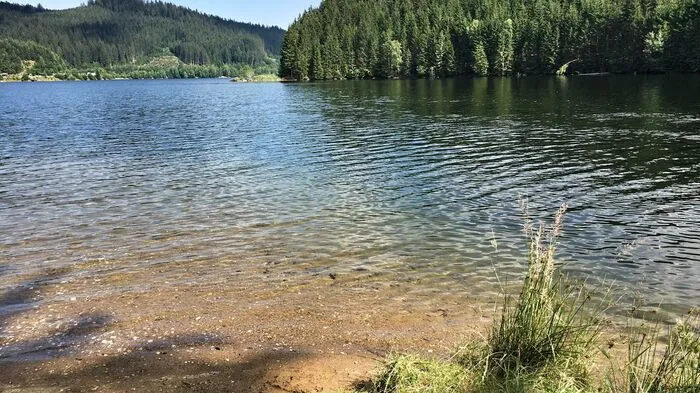 Der Stausee auf der Soboth