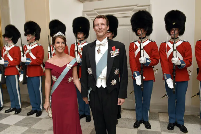 ... wie auch die dänische Prinzessin Marie und Prinz Joachim.
