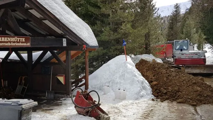 Der Schaden entstand vor der Zirbenhütte