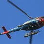 Aus der Luft unterstützte der Polizeihubschrauber die Fahndung