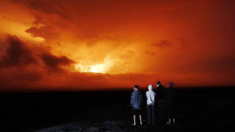 Der Mauna Loa auf Hawaii ist wieder aktiv