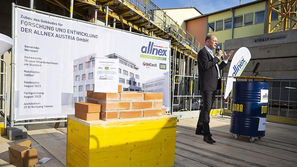 Goetz Pelikan, Geschäftsführer der Allnex Austria GmbH