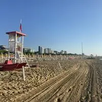 Leere Strände gibt es in Lignano auch abseits der traditionellen Saison tagsüber nur selten