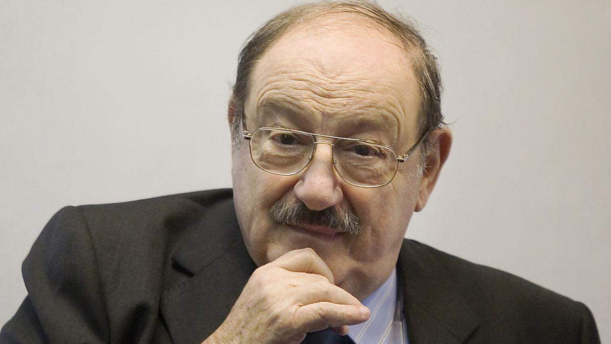 Universalgelehrter, Büchernarr, Bestsellerautor und moralische Instanz: Umberto Eco