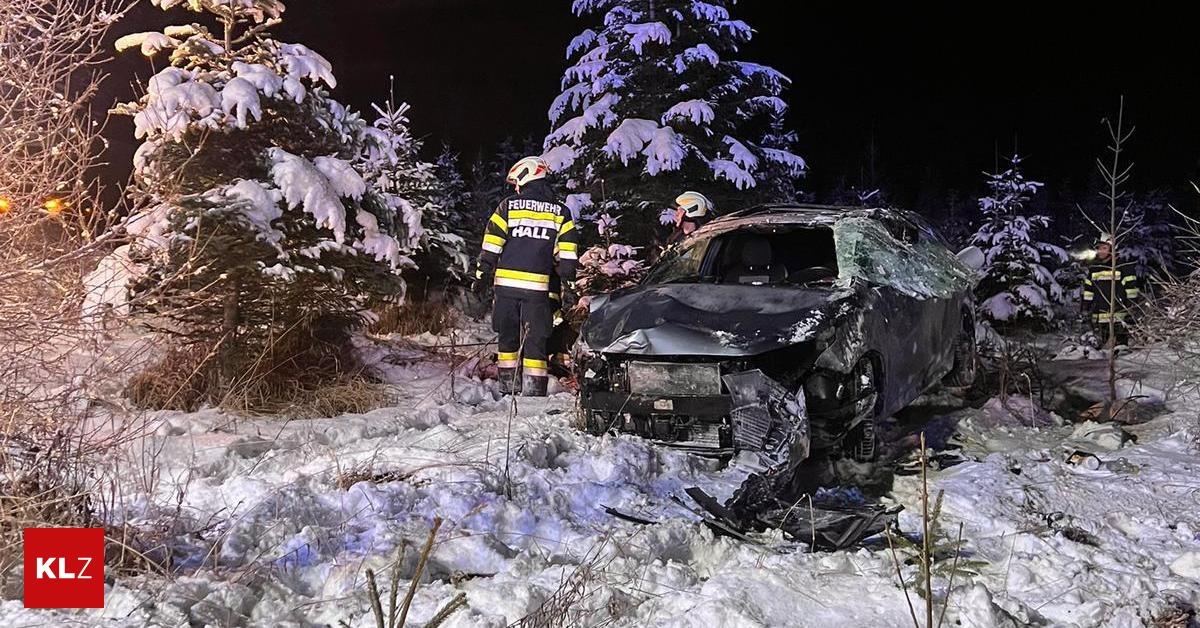 Unfall-in-der-Buchau-Pkw-Lenker-bei-berschlag-im-Ges-use-verletzt
